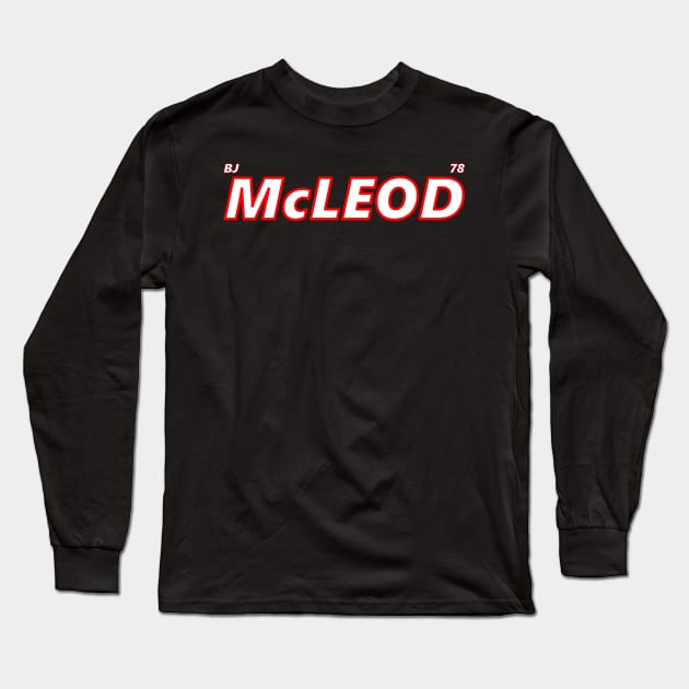 BJ McLEOD 2023 Long Sleeve T-Shirt by SteamboatJoe